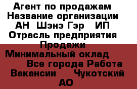 Агент по продажам › Название организации ­ АН "Шэнэ Гэр", ИП › Отрасль предприятия ­ Продажи › Минимальный оклад ­ 45 000 - Все города Работа » Вакансии   . Чукотский АО